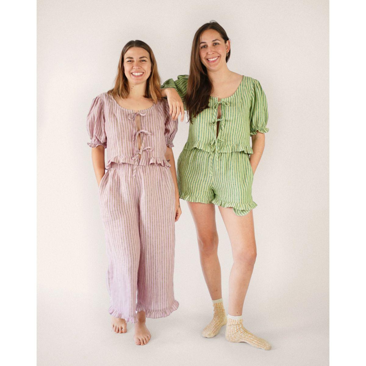 Matchy Matchy Ruffle Brunch Set Sewing Pattern PDF – Guthrie & Ghani