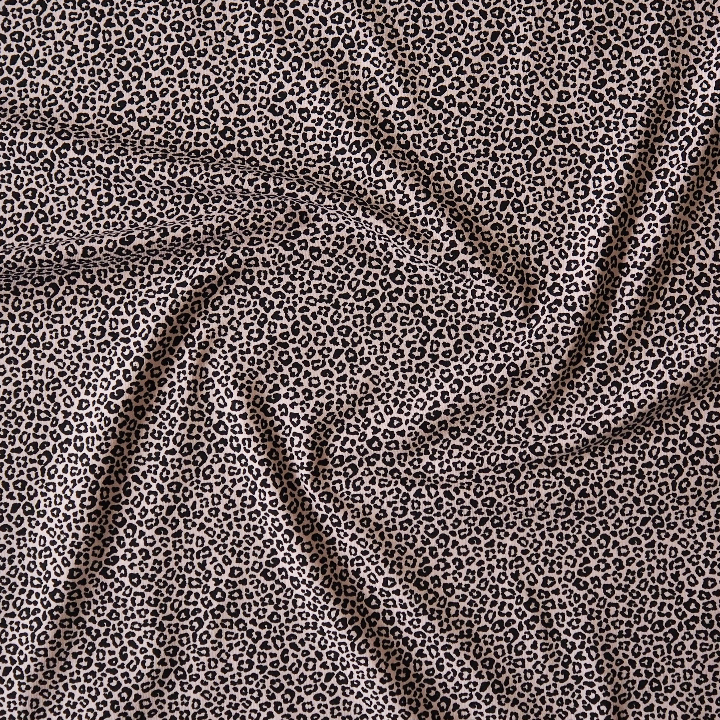 Powder Micro Leo Cotton Jersey Fabric - Bolt End Piece 80cm x