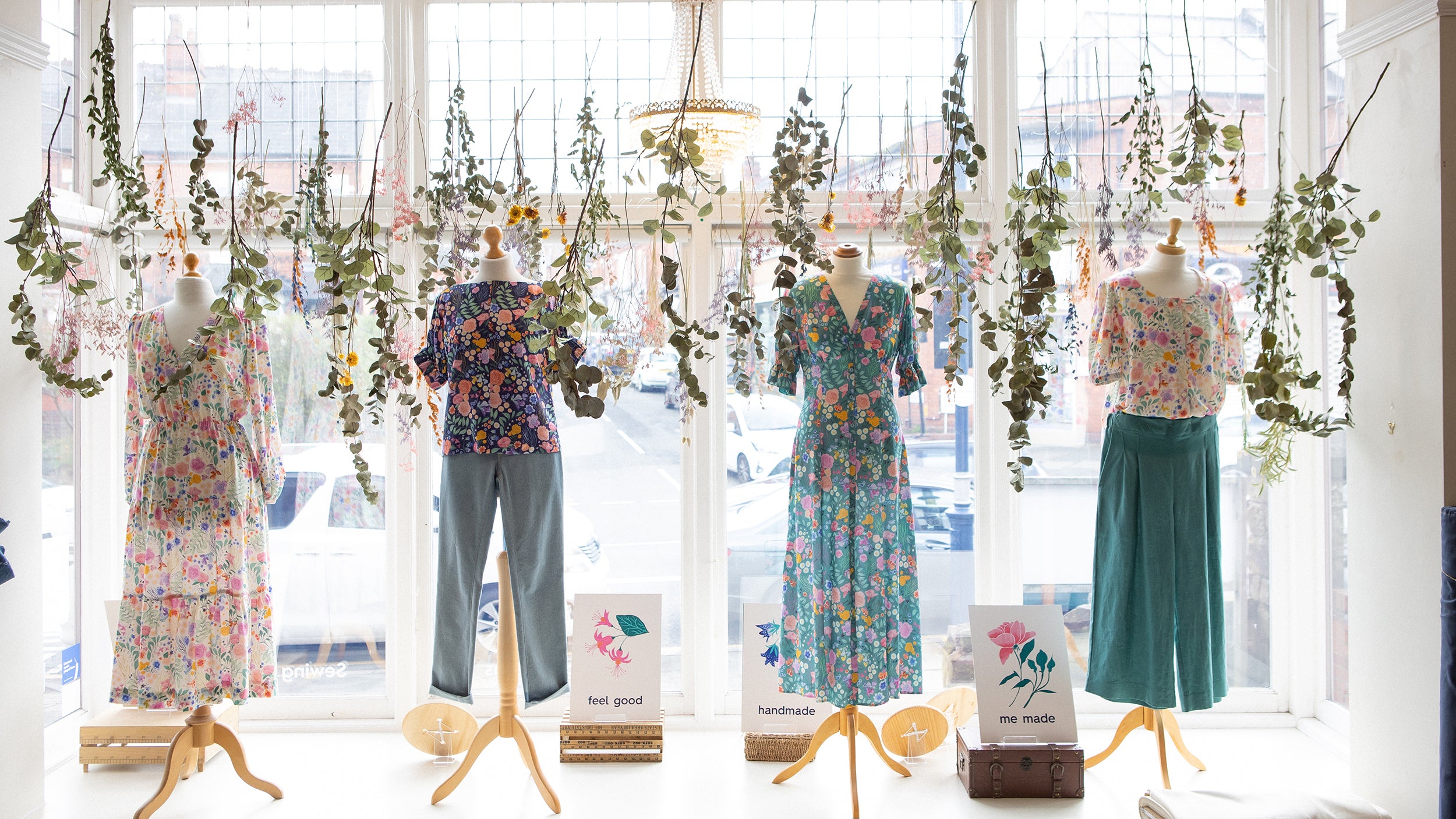 Our Birthday window display and the g&g team makes – Guthrie & Ghani