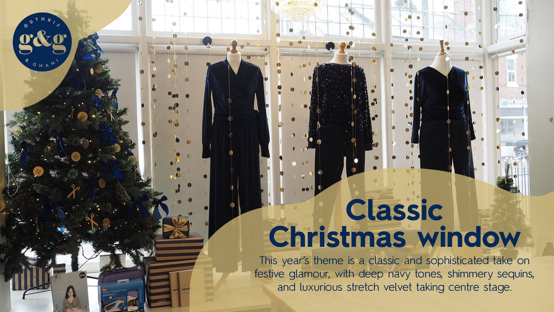 The g&g Festive Window Display 2025 - Laurens Round Up