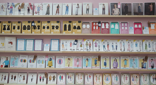 Our new pattern and inspiration room tour