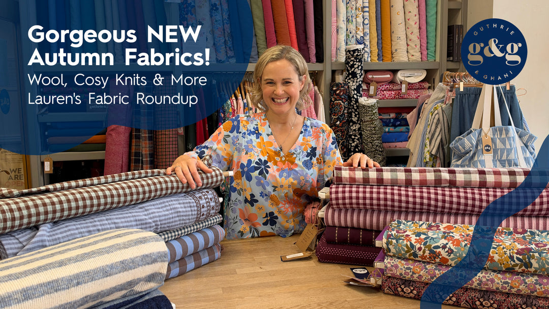 October's New Dressmaking Fabrics: Laurens Favourite Autumn Arrivals