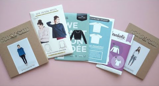 Choosing what jumper or sweater pattern to sew