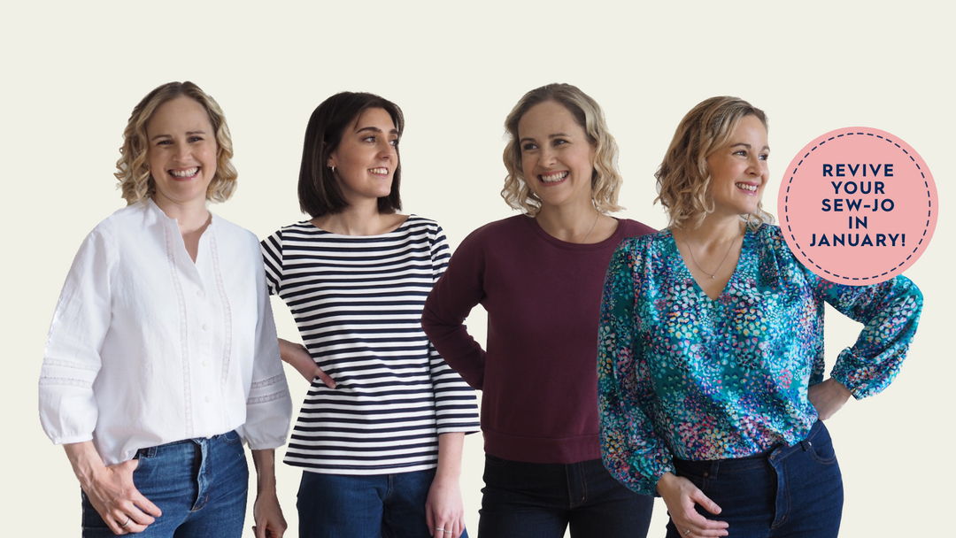 Sew Jo Restart: Pre Order Your January Sewing Society Kits