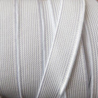 10mm Elastic White