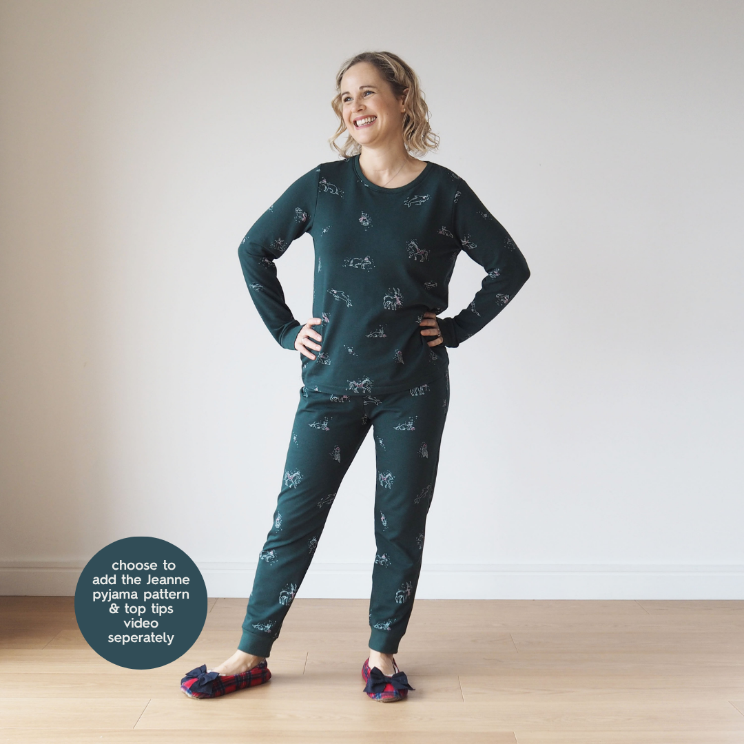 Knit Pyjamas Supplies Kit (without pattern)