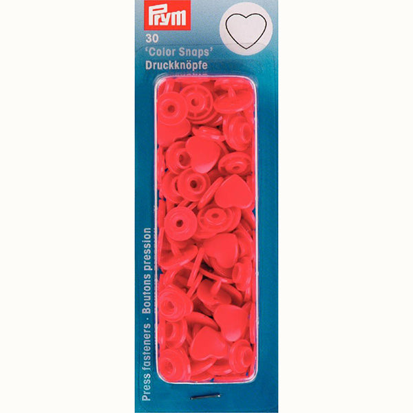 Prym No-Sew Coloursnaps Heart