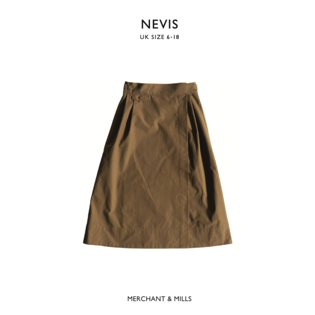 Merchant & Mills Nevis Skirt - Sizes 6-18 Sewing Pattern PDF
