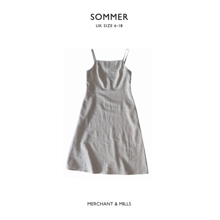 Merchant & Mills Sommer Dress - Sizes 6-18 Sewing Pattern PDF