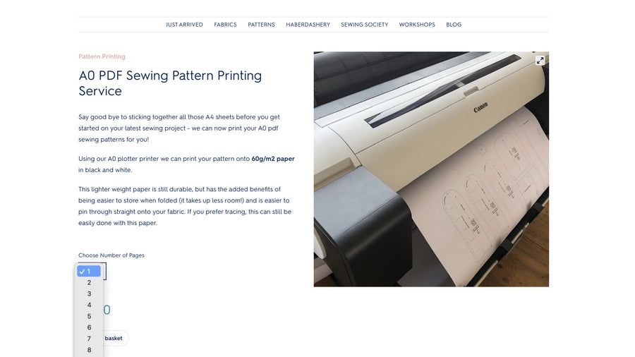 Patterned Pdf Everything you need to know about PDF Sewing Patterns – Guthrie & Ghani