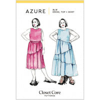 Closet Core Azure Dress And Top Sewing Pattern