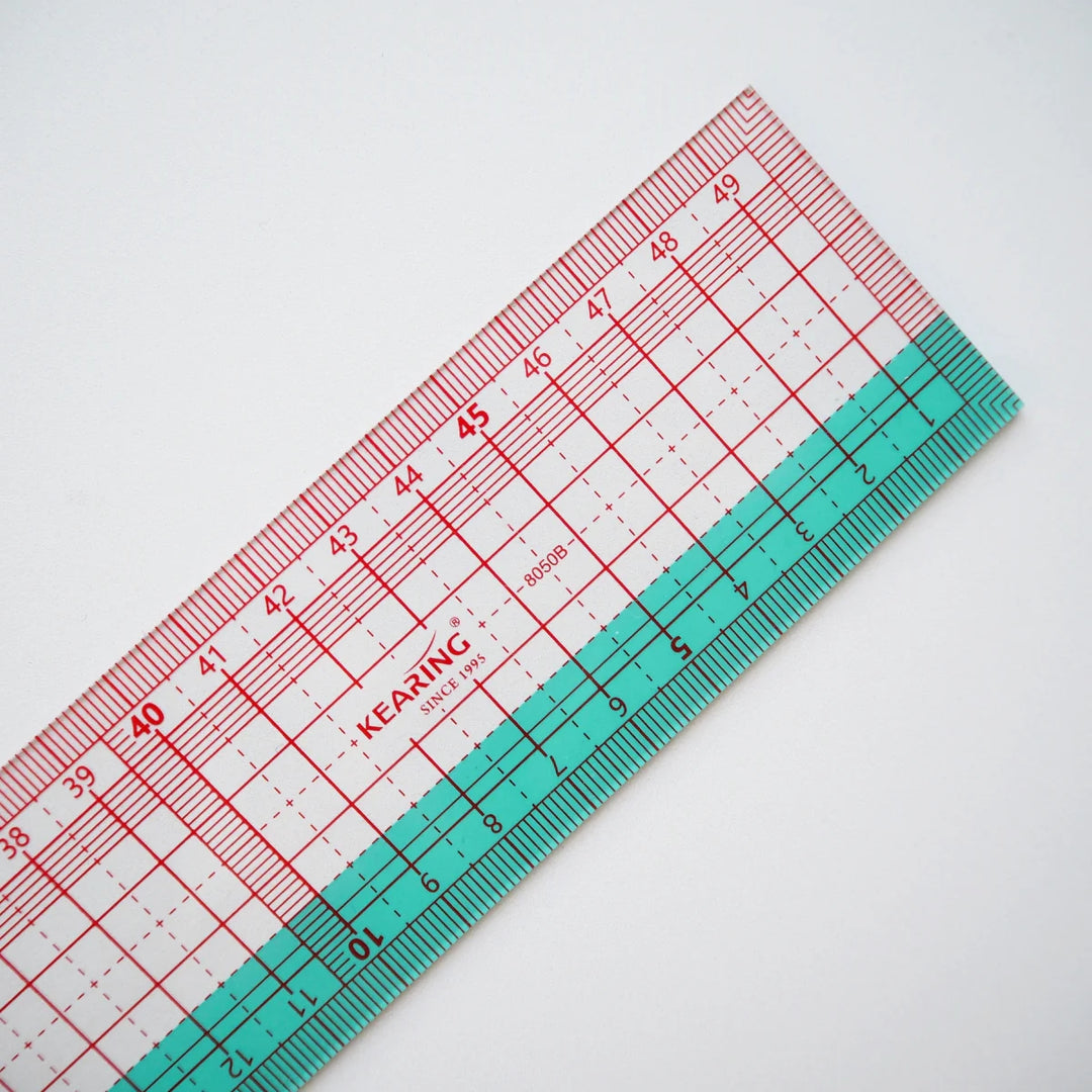 50cm Clover Graph Ruler - Metric