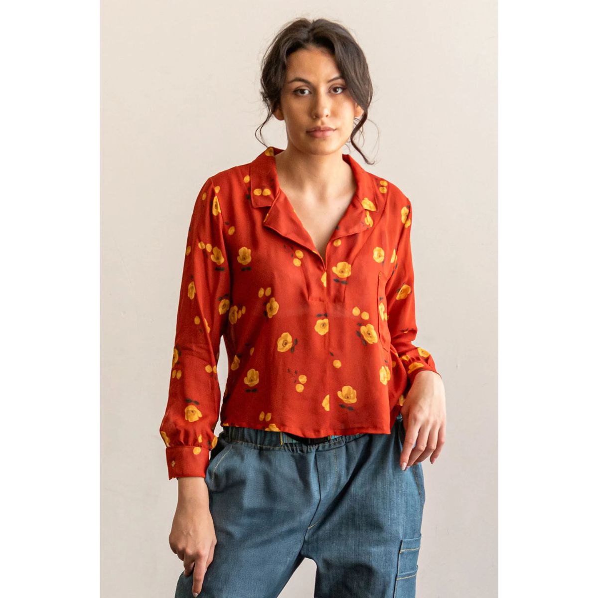 Friday Pattern Company Donny Shirt Long Sleeve Expansion Sewing Patter ...