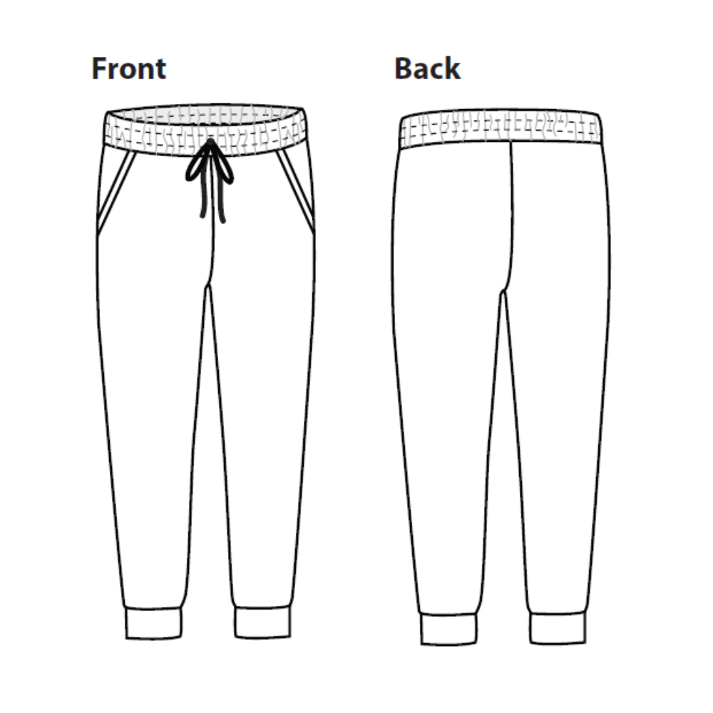 Hudson Pants Pjs Kit (with pattern)