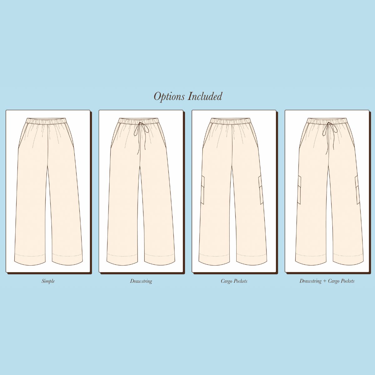 Syd Graham Lane Pants Sewing Pattern PDF – Guthrie & Ghani