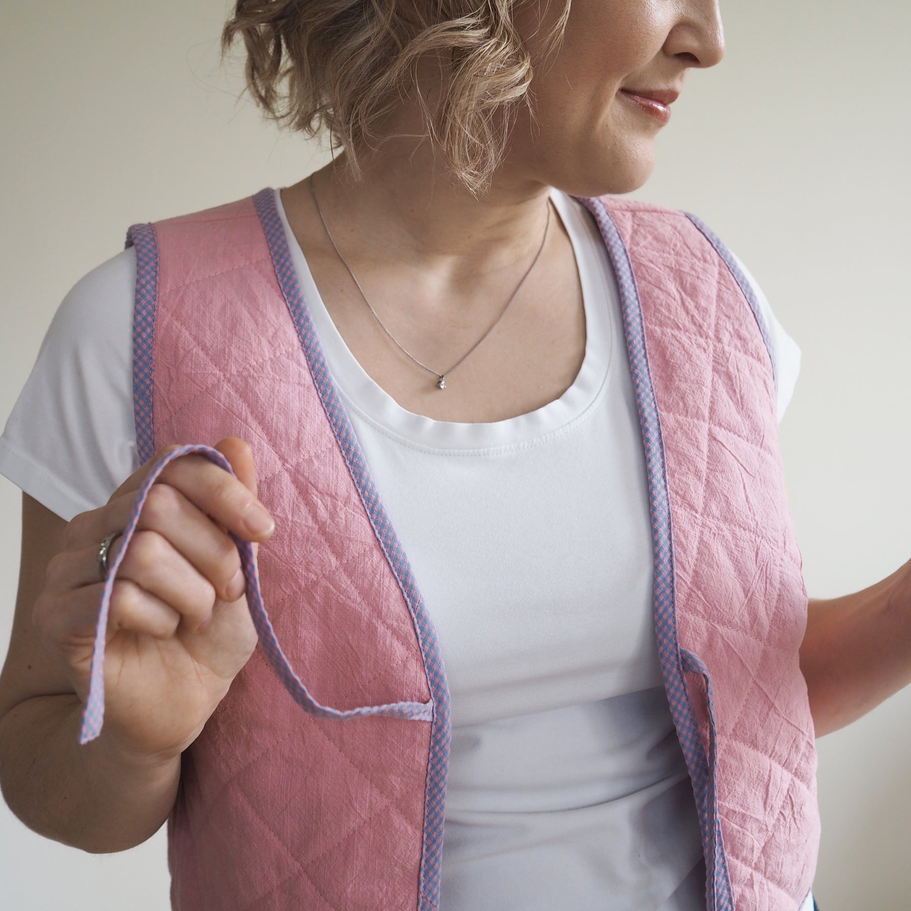 Ruby Vest Free Pattern Reversible Quilted Vest Dressmaking Kit | Ruby Vest Sewing Pattern ...