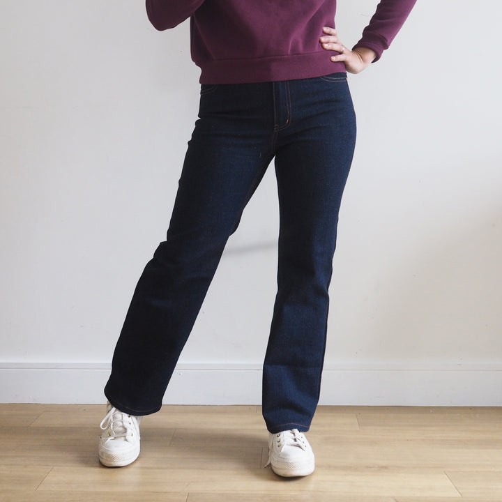Lauren's Ash Jeans in Cone Mill Indigo 10.75oz Stretch Cotton Denim