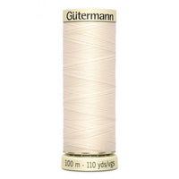 Gutermann Sew All Thread 100m Shades 695 to 991 with BLK and WHT