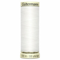 Gutermann Sew All Thread 100m Shades 695 to 991 with BLK and WHT