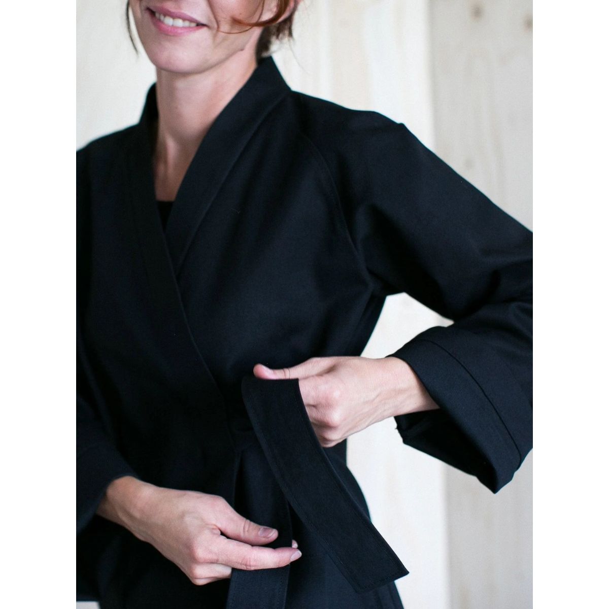 Assembly Line Jacket Pattern The Assembly Line Wrap Jacket Sewing Pattern – Guthrie & Ghani