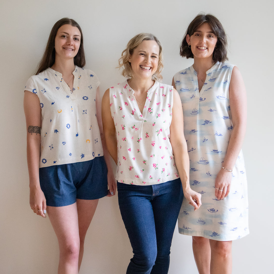Guthrie & Ghani Thora Top & Dress Sewing Pattern PDF