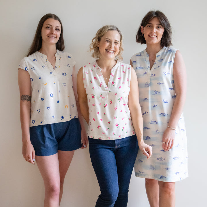 Guthrie & Ghani Thora Top & Dress Sewing Pattern PDF