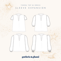 Guthrie & Ghani Thora Sleeve Expansion Pack - PDF Sewing Pattern With Video