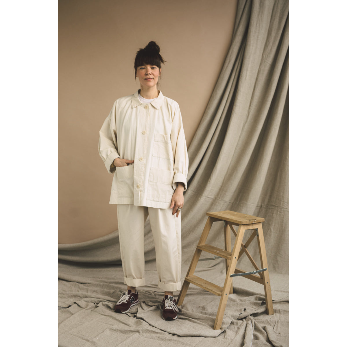 Birgitta Helmersson Zero Waste Workwear Jacket Sewing Pattern PDF