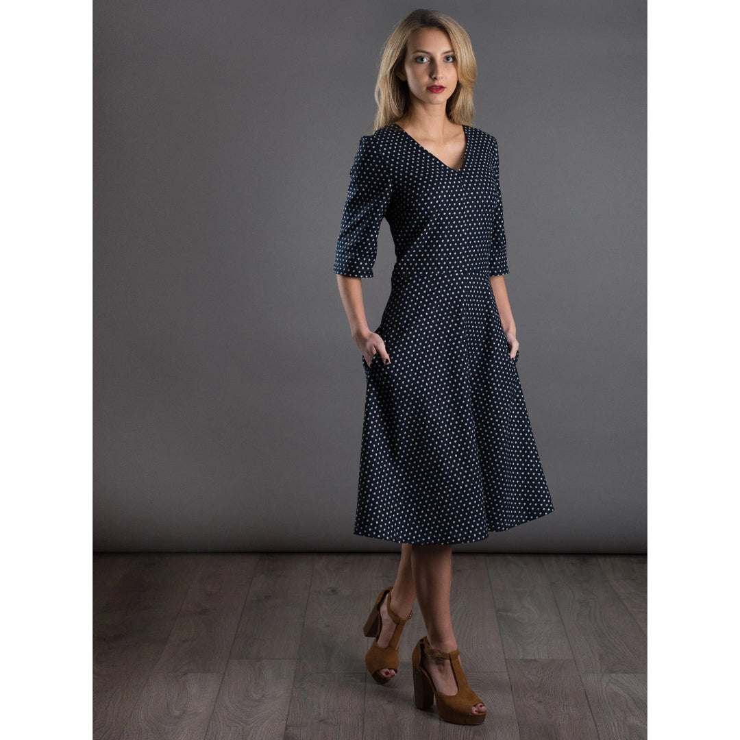 The Avid Seamstress A-Line Dress Sewing Pattern Guthrie & Ghani The Avid Seamstress A-Line Dress Sewing Pattern Guthrie & Ghani