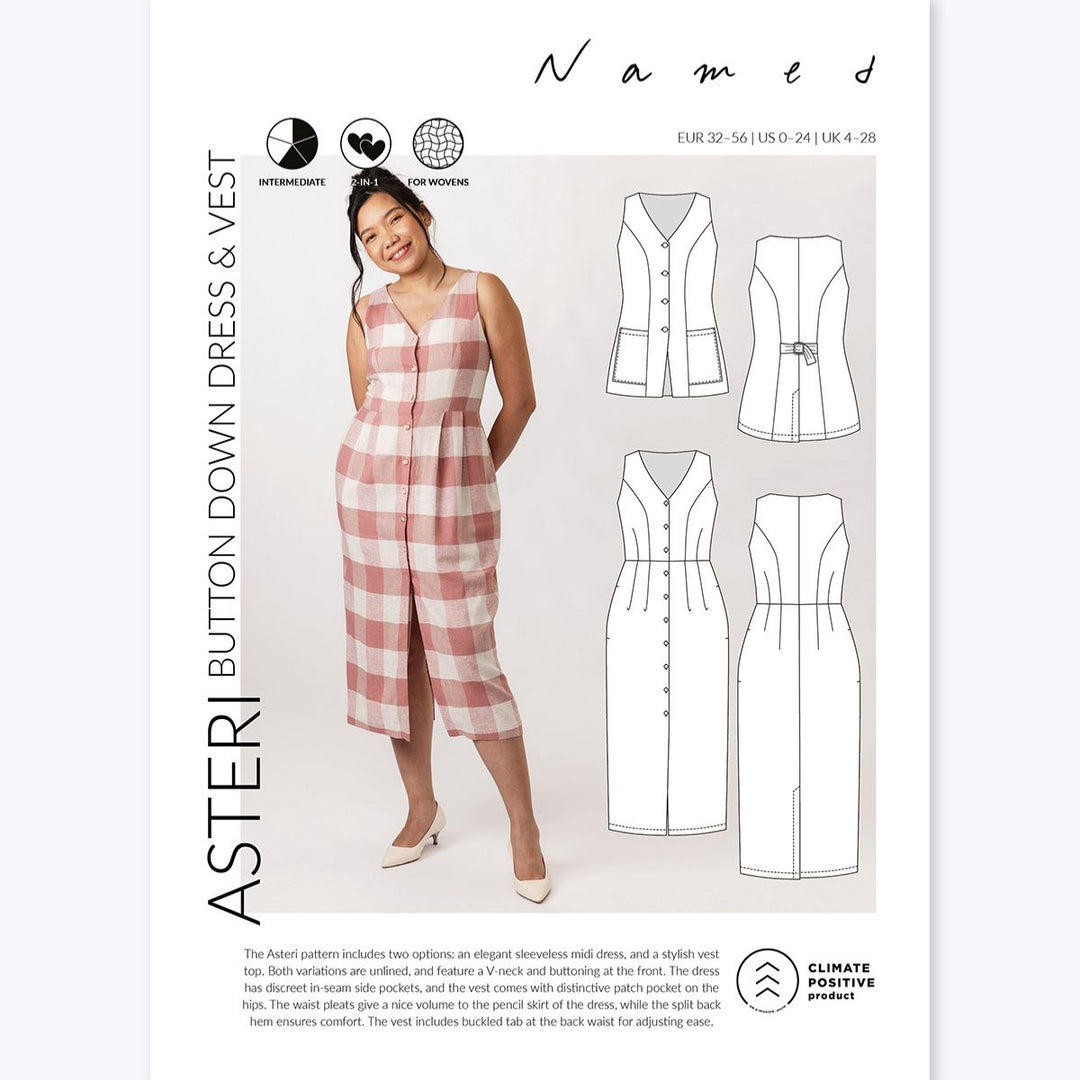 sleeveless midi dress pattern Orange wool Bodycon midi dress | Paradise Patterns Blomma Tank hack