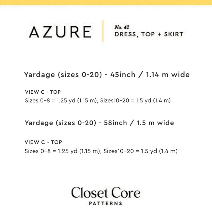 Lauren's Azure Top in Butter Yellow Palm Tree Broderie Anglaise