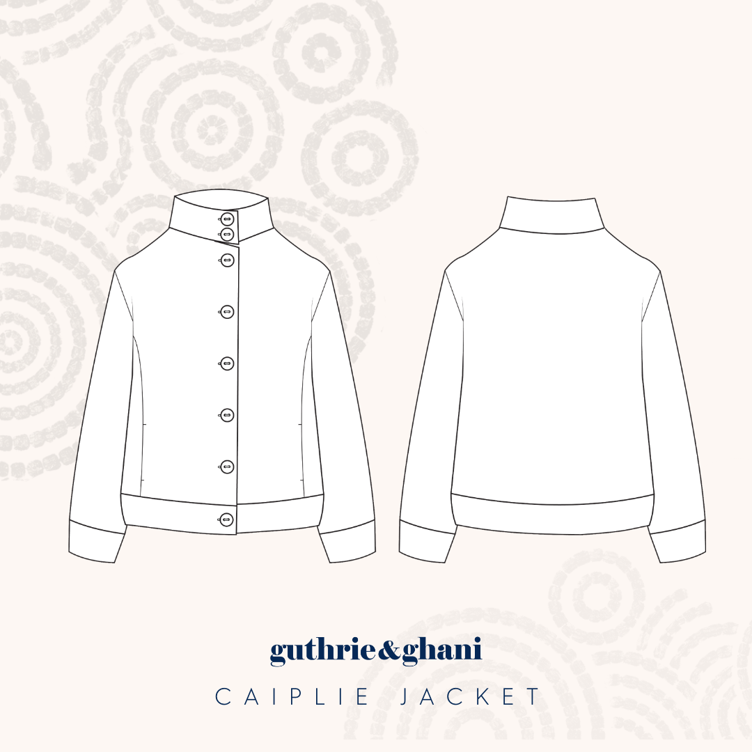 Guthrie & Ghani Caiplie Jacket - PDF Sewing Pattern With Video