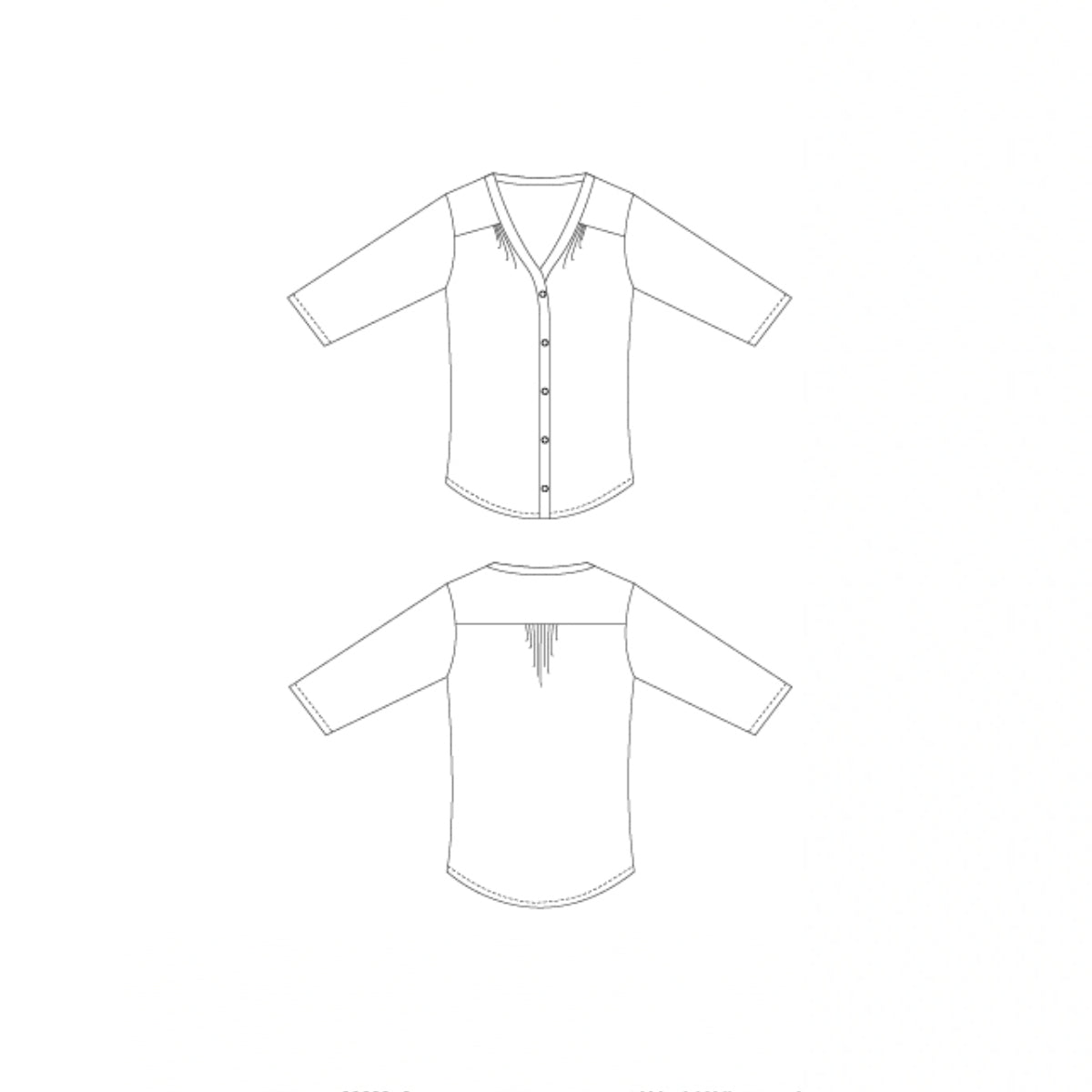 Thread Theory Camas Blouse Sewing Pattern PDF – Guthrie & Ghani