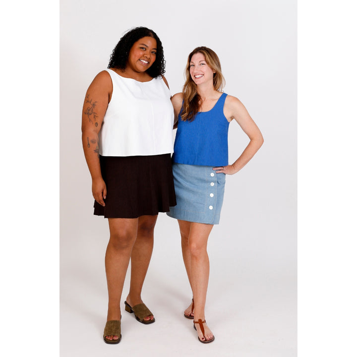 Chalk And Notch Noe Tank & Dress Sewing Pattern PDF