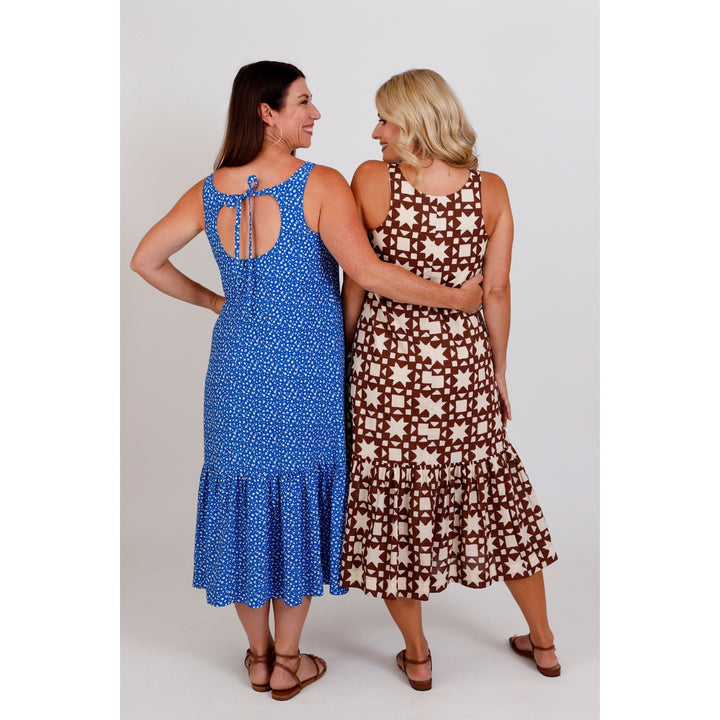 Chalk And Notch Noe Tank & Dress Sewing Pattern PDF