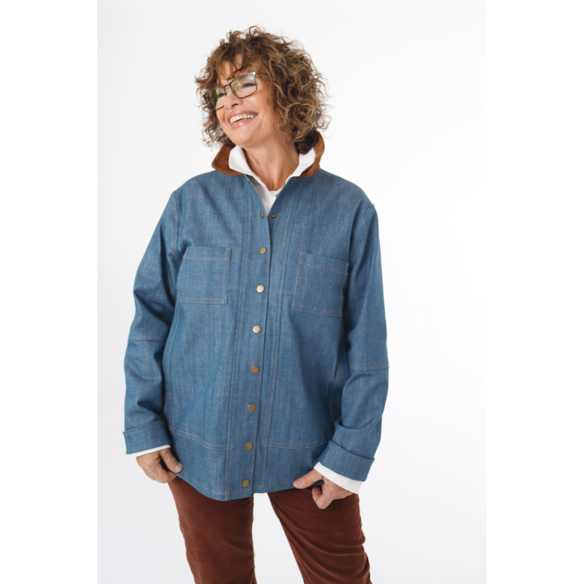 Chalk And Notch Den Jacket Sewing Pattern – Guthrie & Ghani