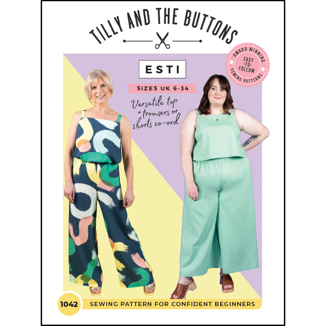 Ord Pattern Tilly And The Buttons Esti Co-ord Sewing Pattern โ Guthrie & Ghani