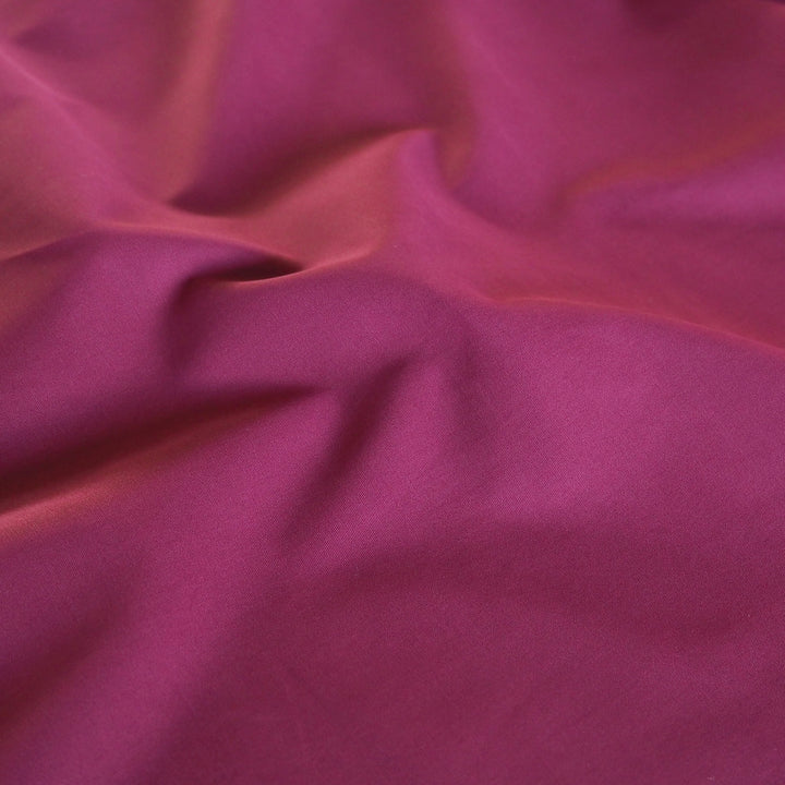 Fuchsia pink water-repellent fabric from Mind The Maker for lightweight jackets and details.