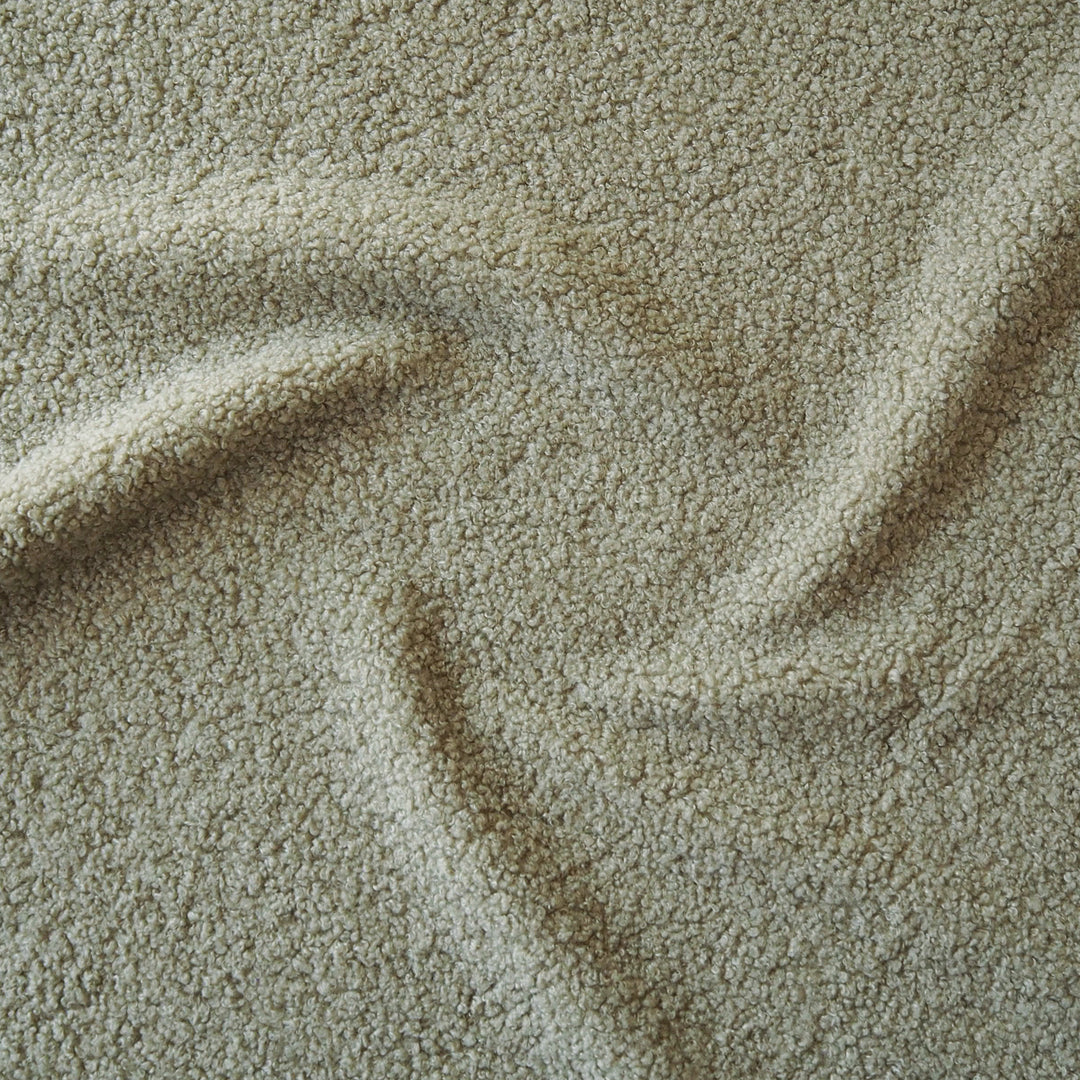 Sage Teddy Fleece Fabric - Bolt End Piece 70cm x 150cm