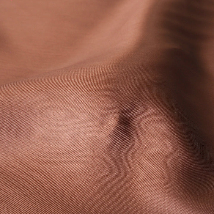 Rosewood pink viscose blend lining fabric