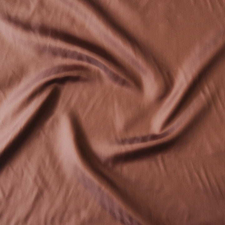 Rosewood pink viscose blend lining fabric