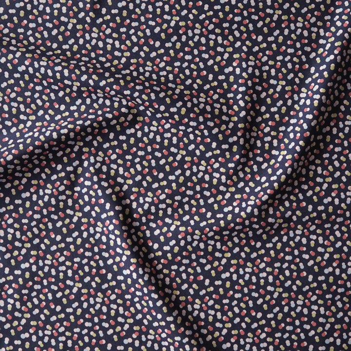 Confetti Sprinkle light cotton twill fabric with soft brushed surface