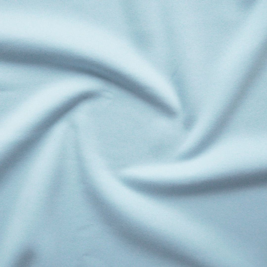 Wavy light blue fabric texture