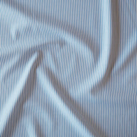 Classic Sky Stripe Cotton Poplin Fabric