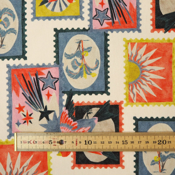 Fabric Godmother Yoko heavyweight cotton denim fabric