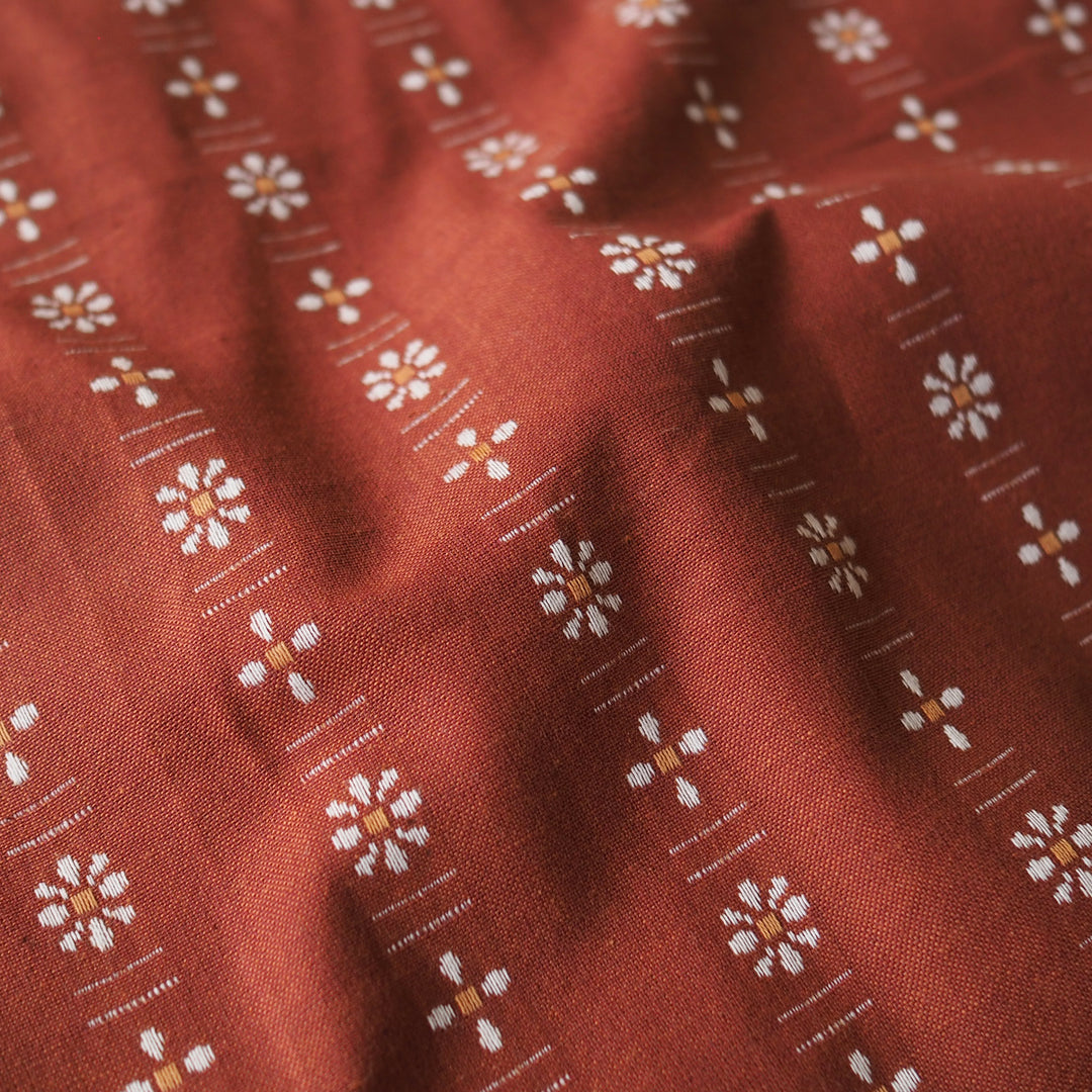 Fableism welsummer daisy cotton dressmaking fabric