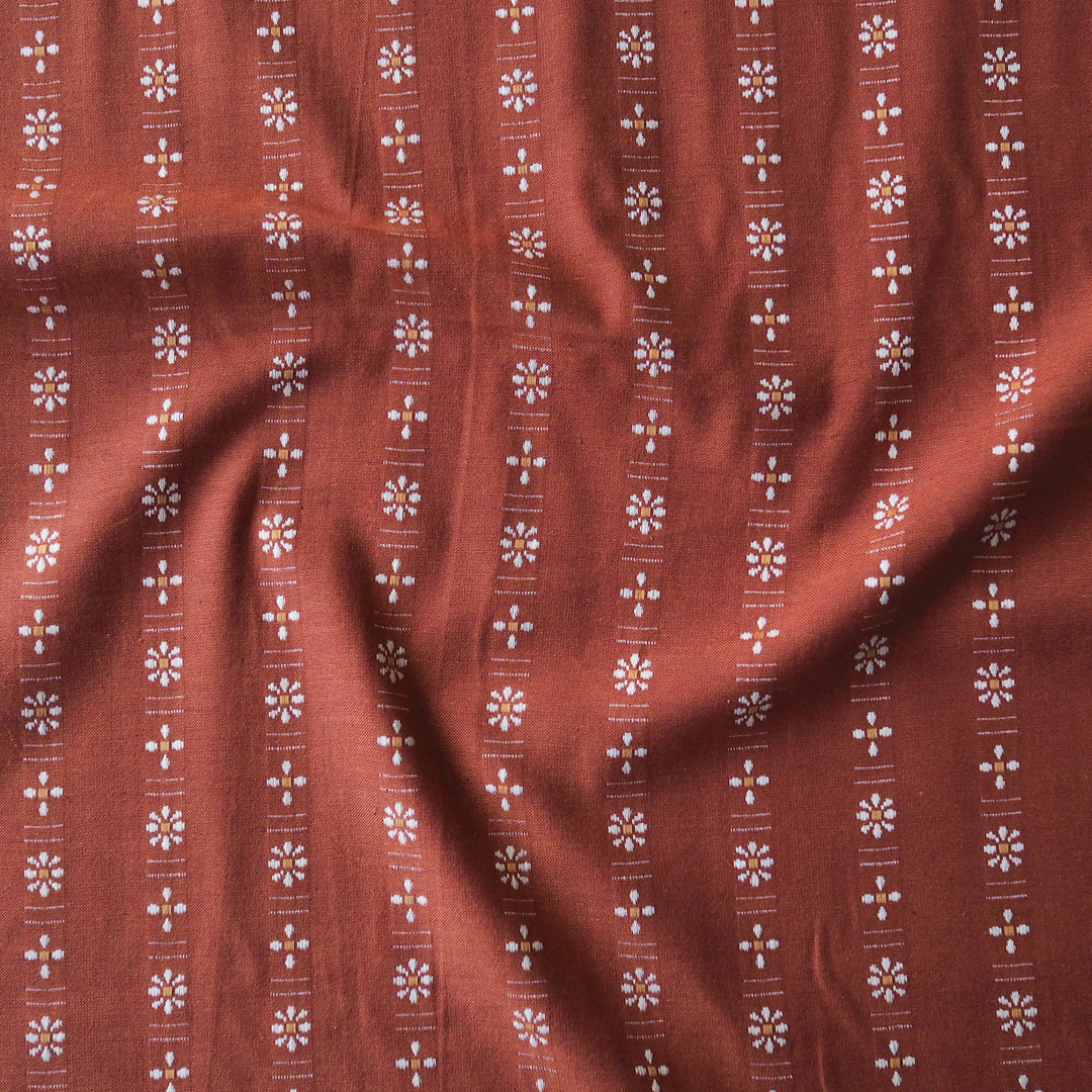 Fableism welsummer daisy cotton dressmaking fabric