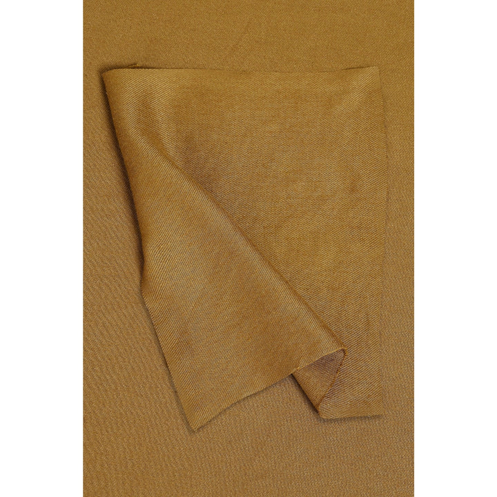 Atelier Brunette Urban Bronze viscose linen twill dressmaking fabric