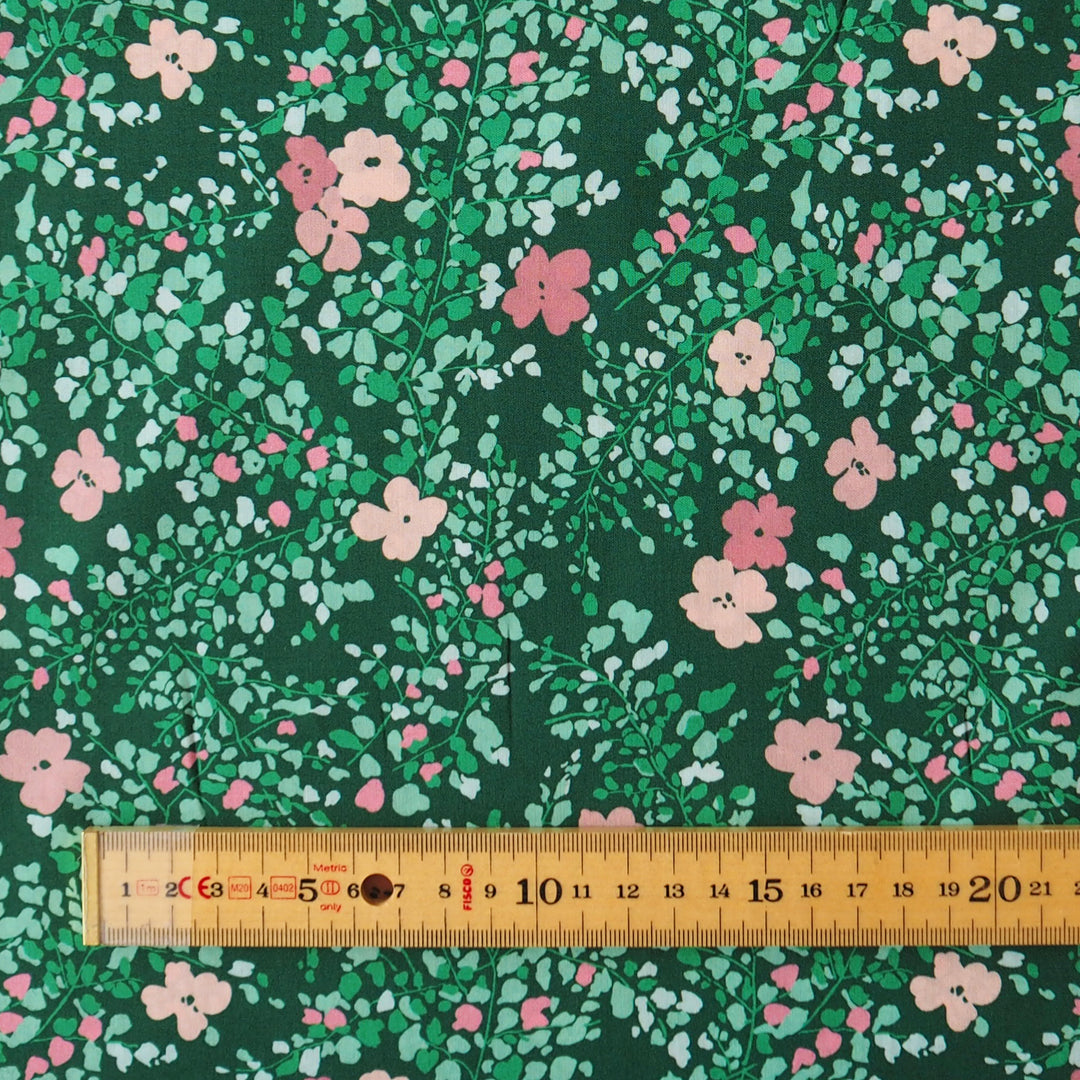 Liberty Fabrics Tana Cotton Lawn Fabric for dressmaking - Fluttering Buds A
