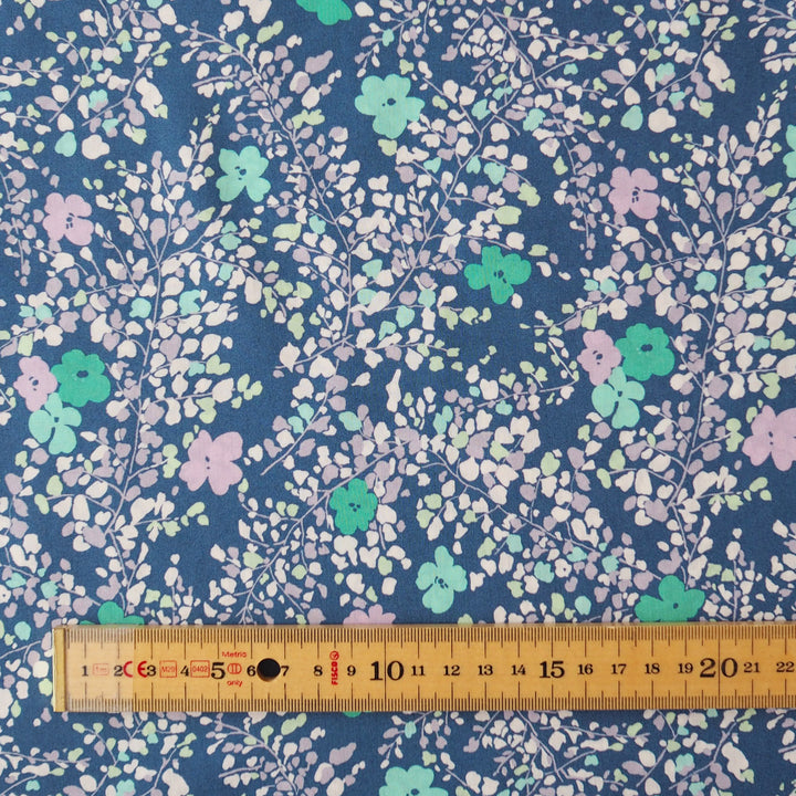 Liberty Fabrics Tana Cotton Lawn Fabric for dressmaking - Fluttering Buds B
